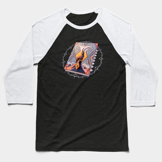 Zodiac Grimoire - Type Capricornus Baseball T-Shirt by hayungs